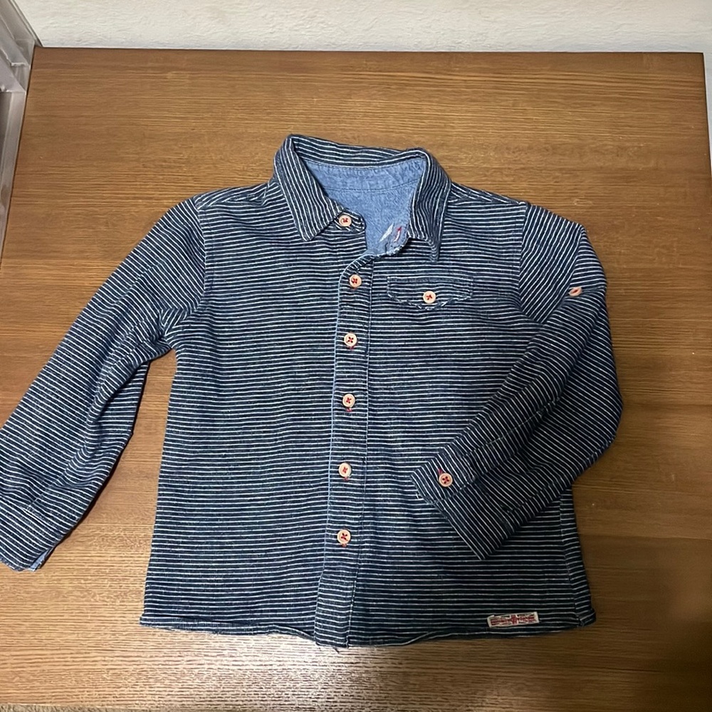 Hudson soft long sleeve 3T button down